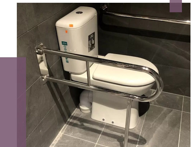 Поручни для санузлов в Туймазы от 4280 руб. | ПРОЛЁТ-Тмз