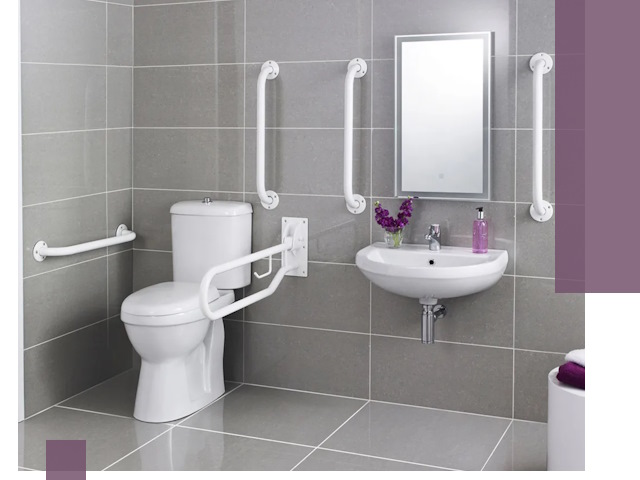 Поручни для санузлов в Туймазы: установка, ремонт и монтаж