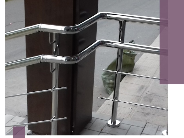 Монтаж поручней из нержавеющей стали в Туймазы качественно и быстро